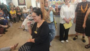 זמן שנרקם תערוכה בגלריית מוניו כפר מסריק