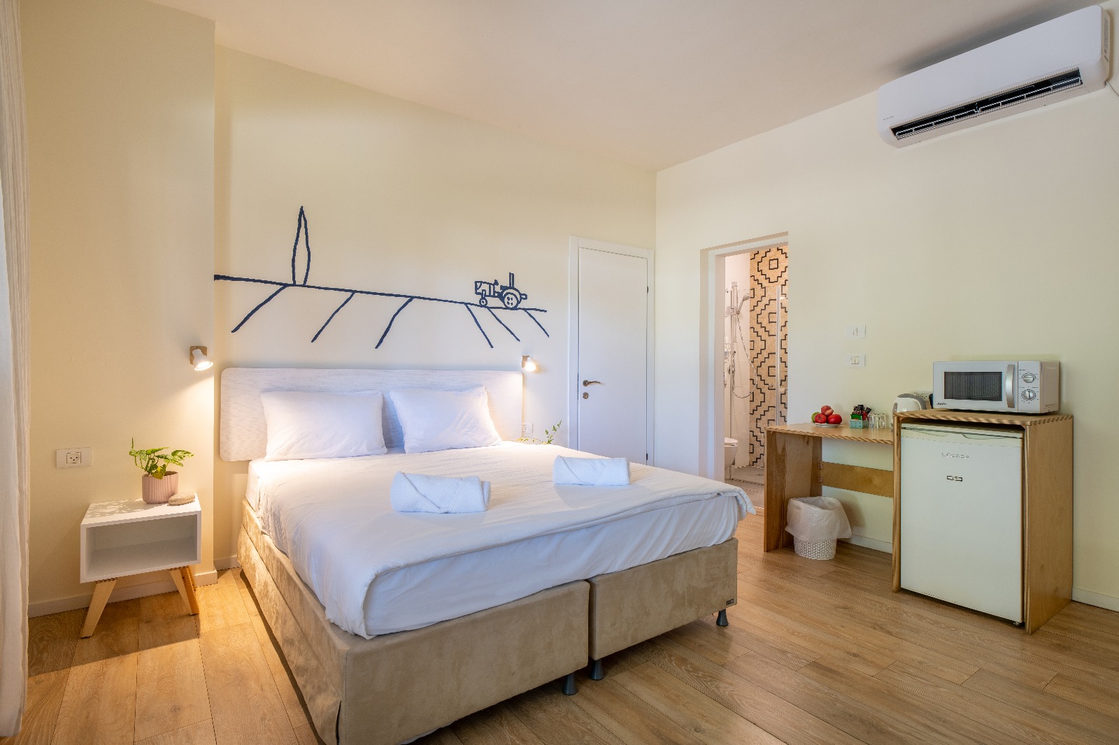 חדר אירוח סופריור זוגי אורחן כפר מסריק